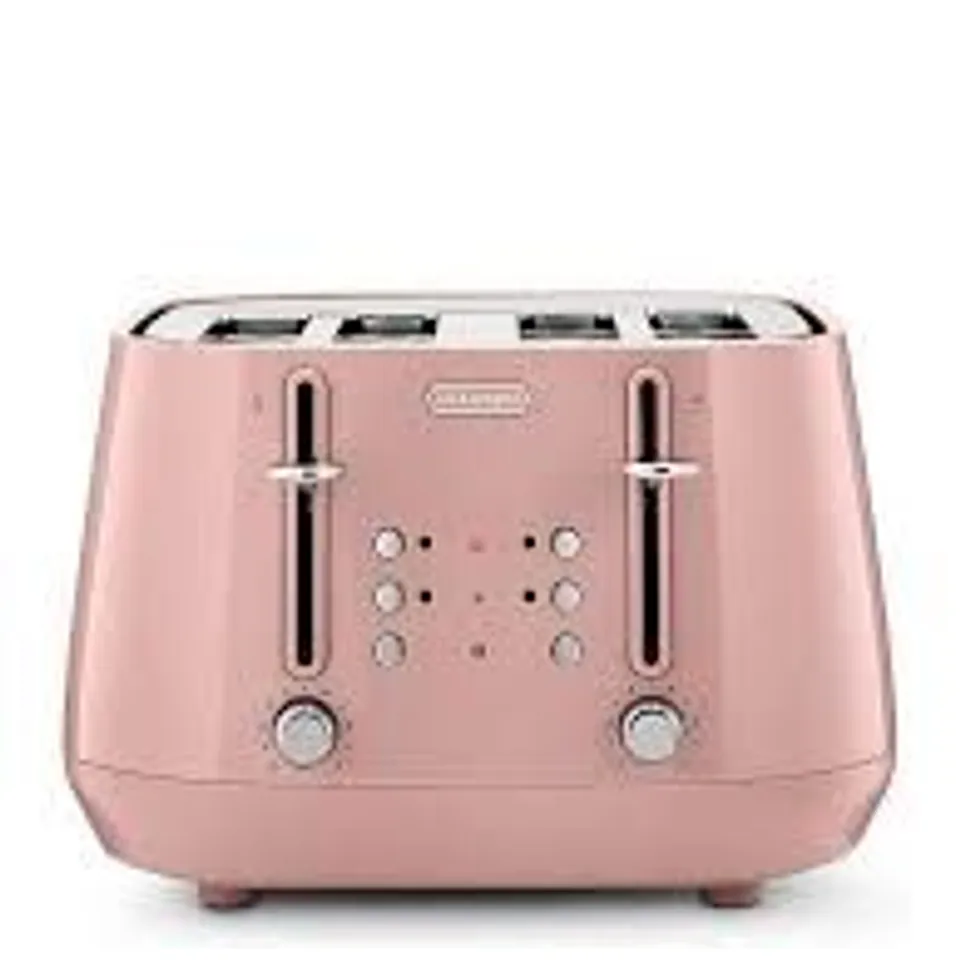 BOXED DELONGHI ECLETTICA 4-SLICE TOASTER 
