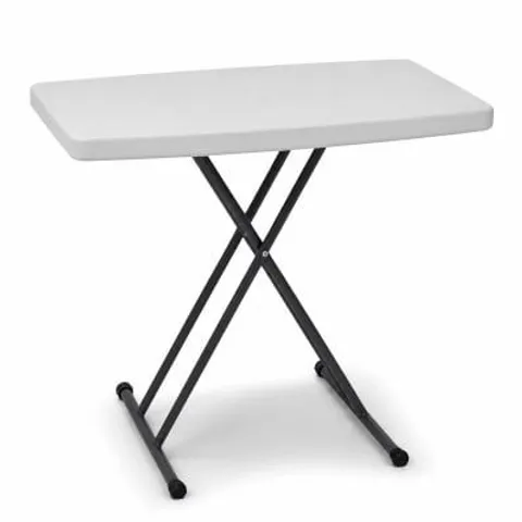 BOXED 2.5FT 76CM FOLDING HEAVY DUTY OUTDOOR TRESTLE PARTY GARDEN TABLE