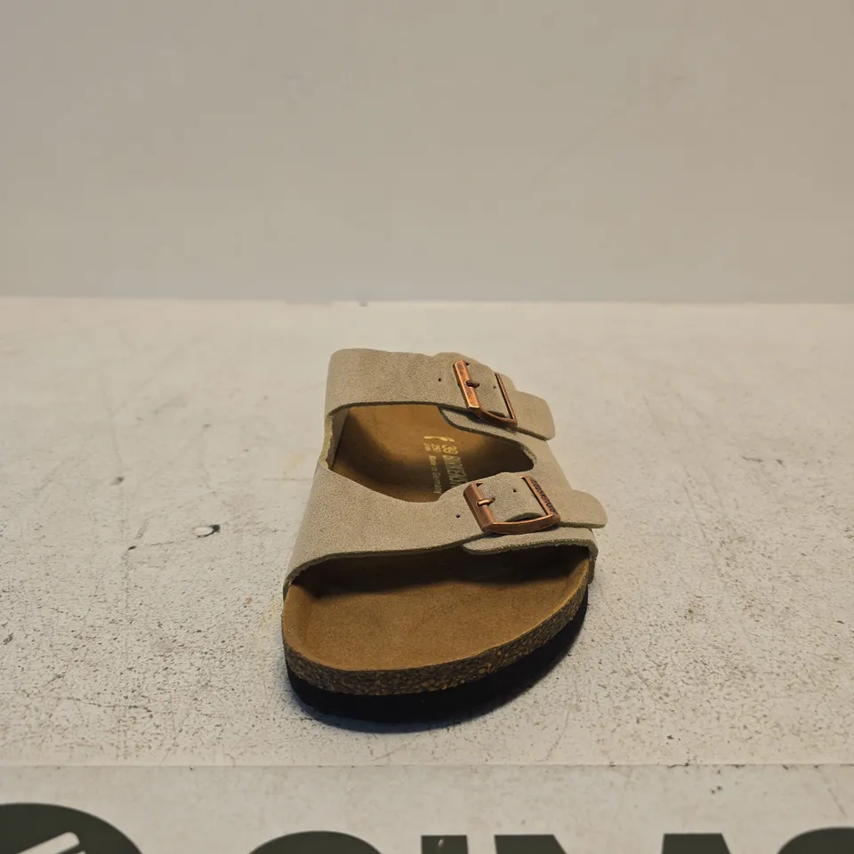 BIRKENSTOCK SANDALS – TWO-STRAP BEIGE (UK 6.5, EU 39)