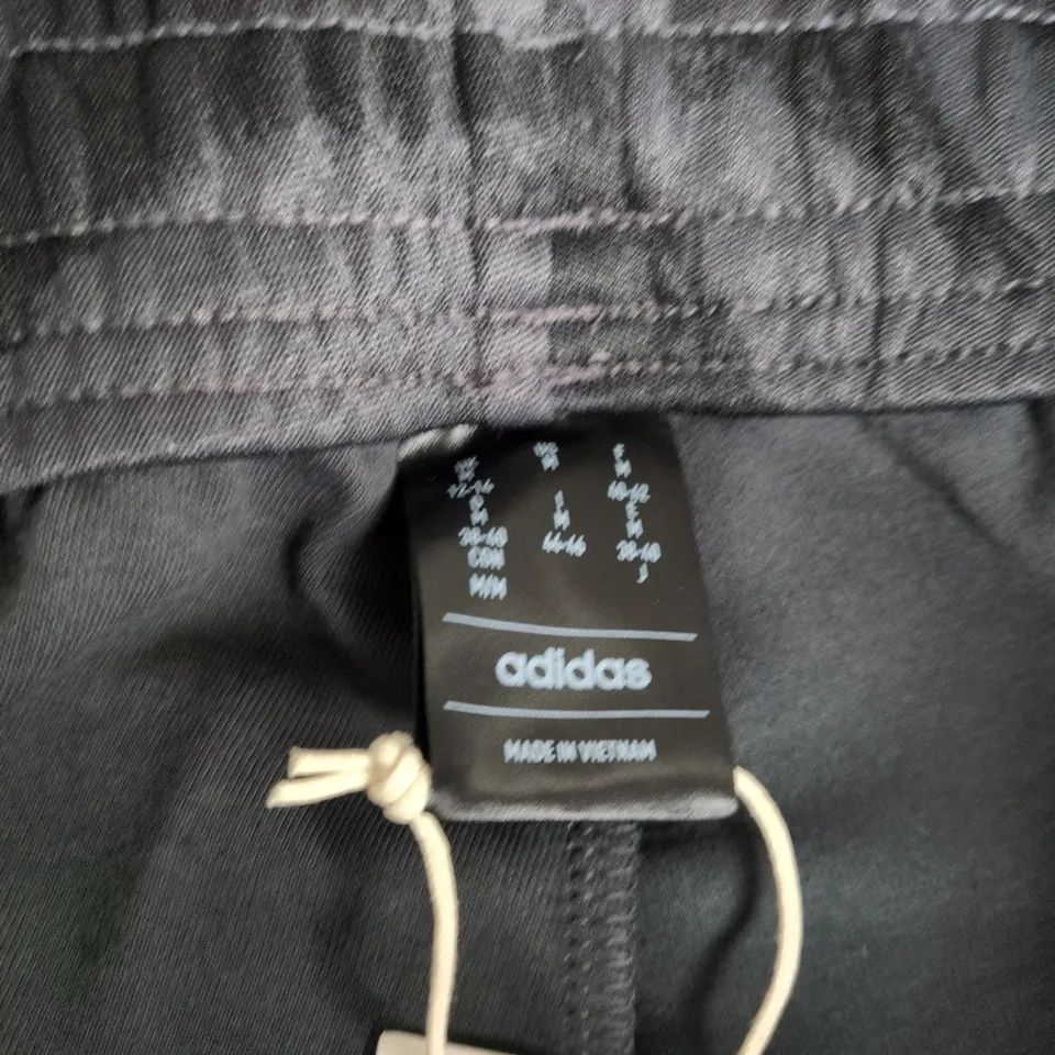 ADIDAS TIRO CAMOUFLAGE TRACK PANTS – WOMEN’S MEDIUM , BLACK/GRAY, MADE IN VIETNAM