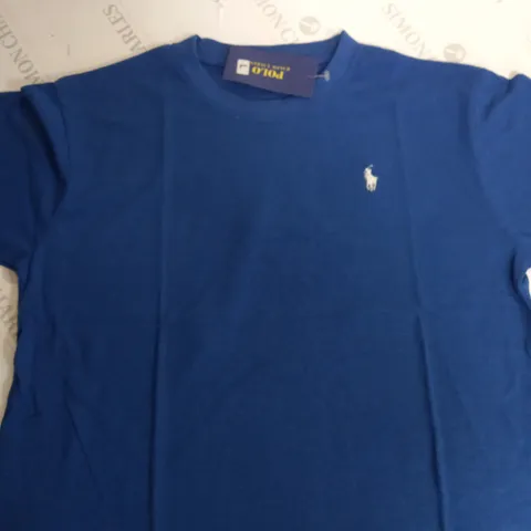 RALPH LAUREN POLO BLUE LOGO TSHIRT-LARGE