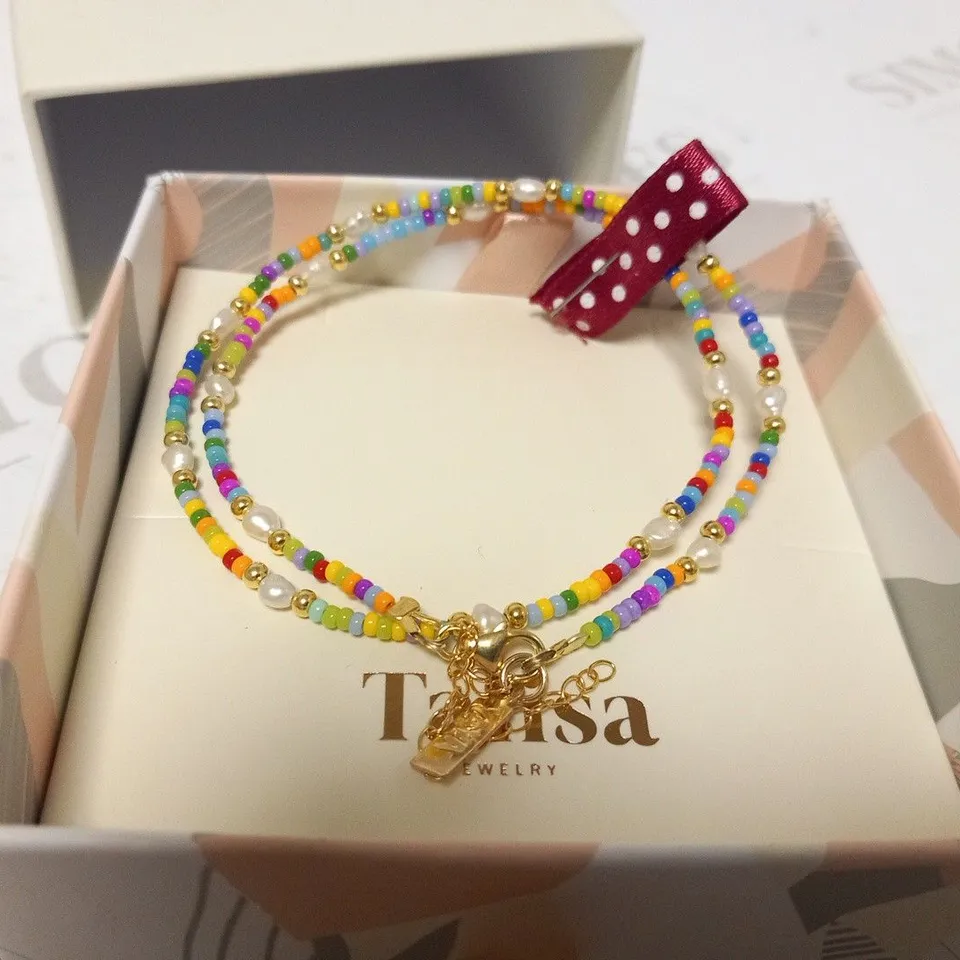 BOXED TALISA MULTI COLOURED BRACELET 