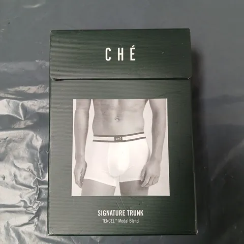 CHΓ SIGNATURE TRUNK β MEN'S UNDERWEAR, TENCEL MODAL BLEND - PACK OF 3 - SIZE M