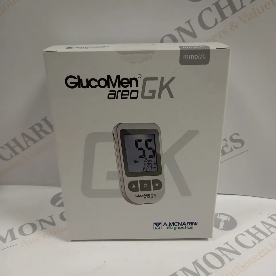 BOXED SEALED A.MENARINI DIAGNOSTICS GLUCO MEN AREO GK 