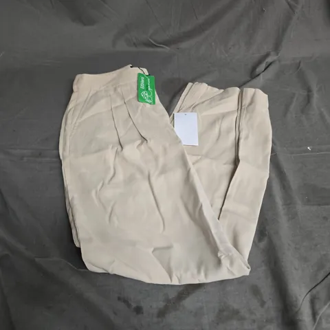 NOBODY'S CHILD PLEATED TROUSERS IN SAND SIZE 10
