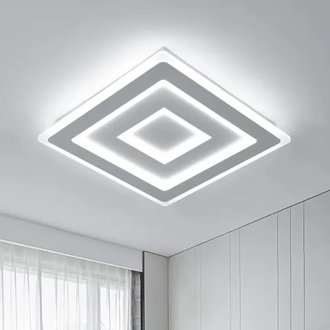 BOXED CAMAR 40cm LED FLUSH MOUNT LIGHTING (1 BOX)