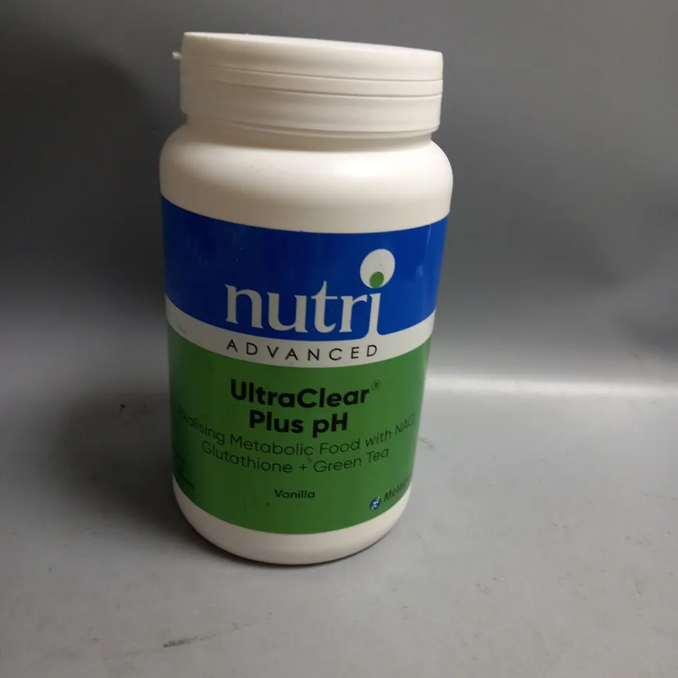 NUTRI ADVANCED ULTRA CLEAR PLUS PH FOOD SUPPLEMENT VANILLA 996G