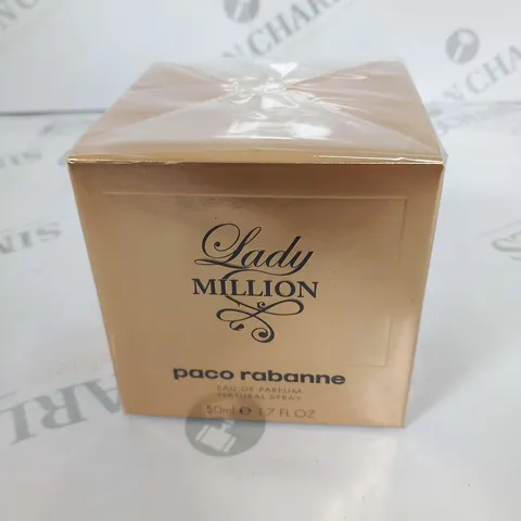 BOXED PACO RABANNE LADY MILLION EAU DE PARFUM 50ML