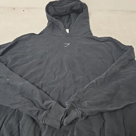 GYMSHARK LONDON REGENT ST HOODIE – MEN'S DARK GREY - SIZE M