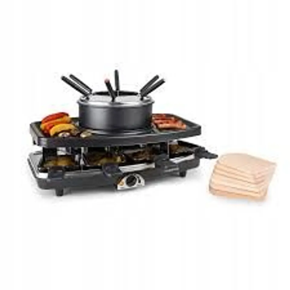 KLARSTEIN GRILL CHEESE TABLE TOP FONDUE SET