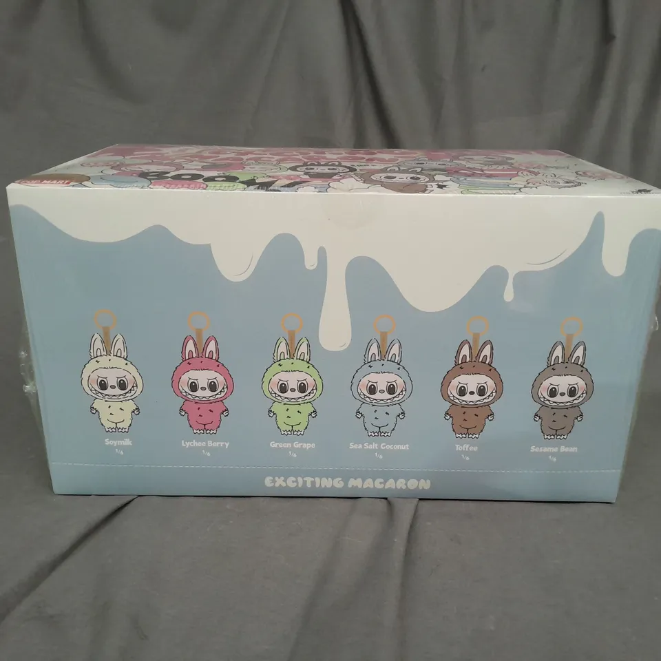 BOXED AND SEALED VINYL FACE BLIND BOX - THE MONSTERS EXCITING MACARON