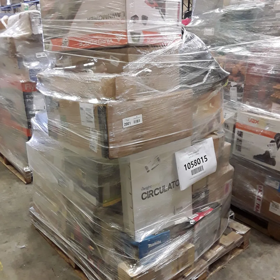 PALLET OF APPROXIMATELY 46 UNPROCESSED RAW RETURN HOUSEHOLD AND ELECTRICAL GOODS TO INCLUDE;