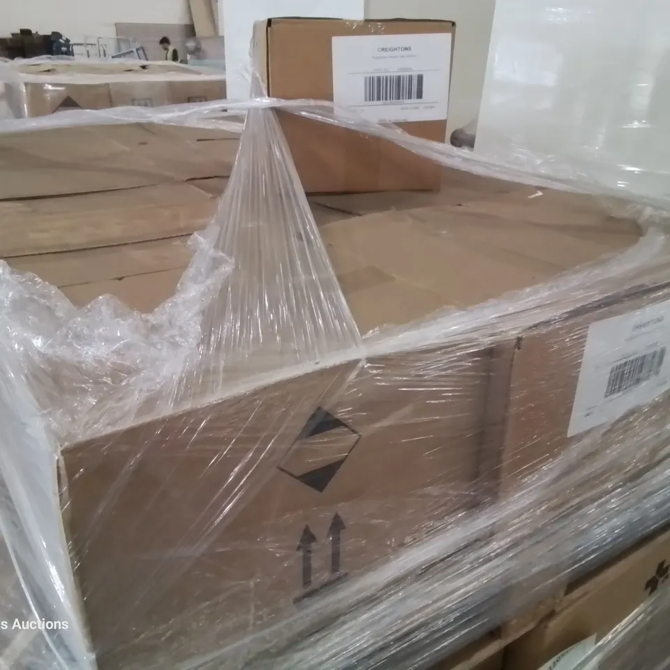 PALLET OF APPROXIMATELY 16 CASES, EACH CONTAINING 12 × 500ml CREIGHTONS PURE TOUCH HAND HYGIENE GEL 