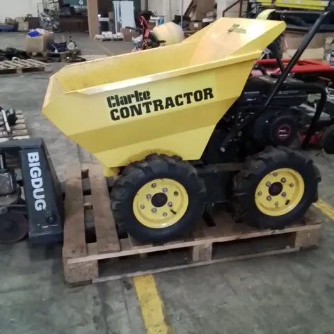 CLARKE CDT300 300KG PETROL MINI DUMPER TRUCK