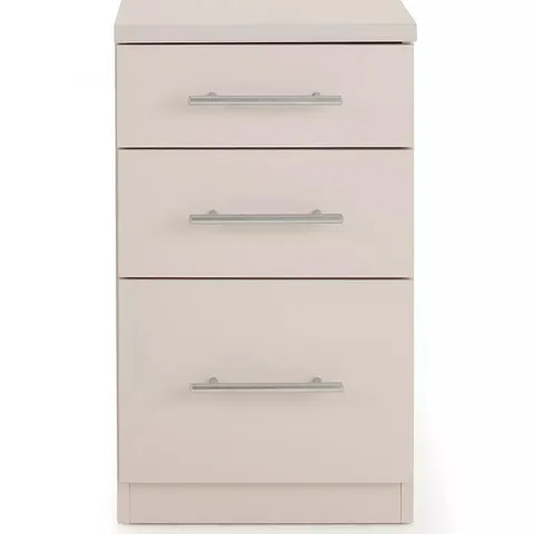 PRAGUE GRADUATED BEDSIDE CABINET - OATMEAL