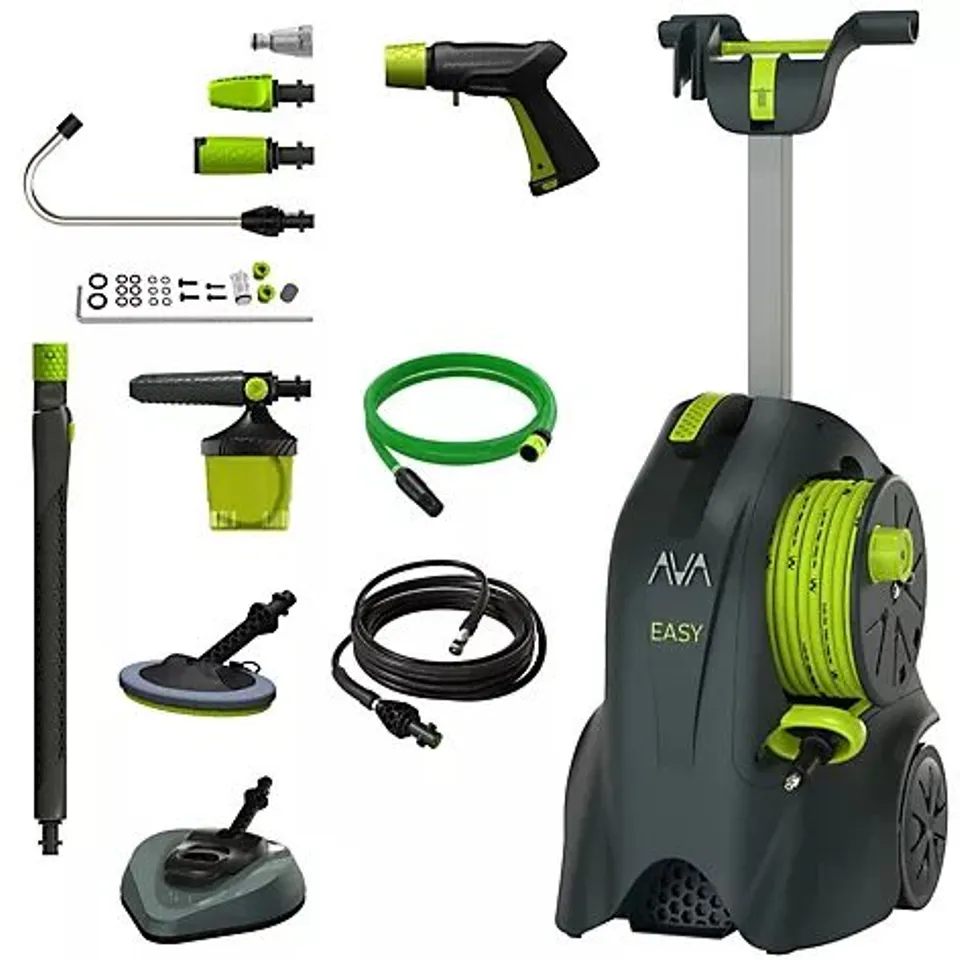 AVA EASY P50 XL PRESSURE WASHER WITH ADDITIONAL ACCESSORY BUNDLE