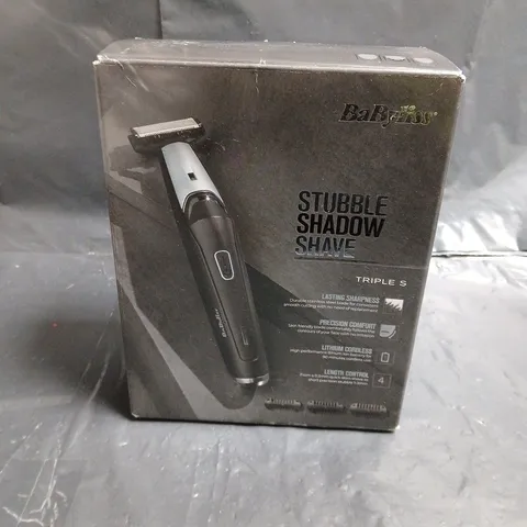 BABYLISS STUBBLE SHADOW SHAVE TRIPLE S GROOMER – BOXED