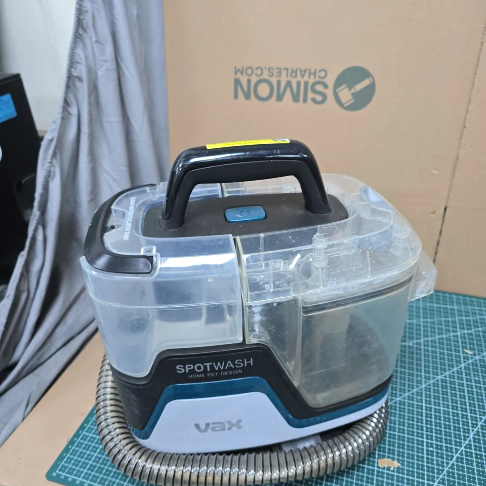 VAX SPOTWASH HOME PET DESIGN CARPET & UPHOLSTERY CLEANER