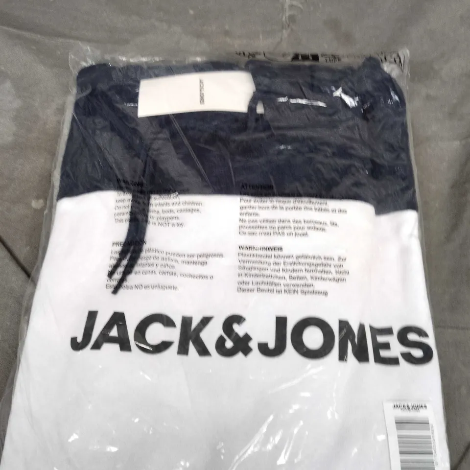 JACK & JONES MEN’S SWEAT HOODIE SIZE L