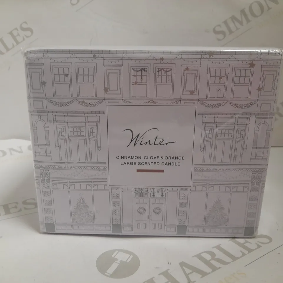 SEALED THE WHITE COMPANY CINNAMON, CLOVE AND ORANGE SCENTED CANDLE
