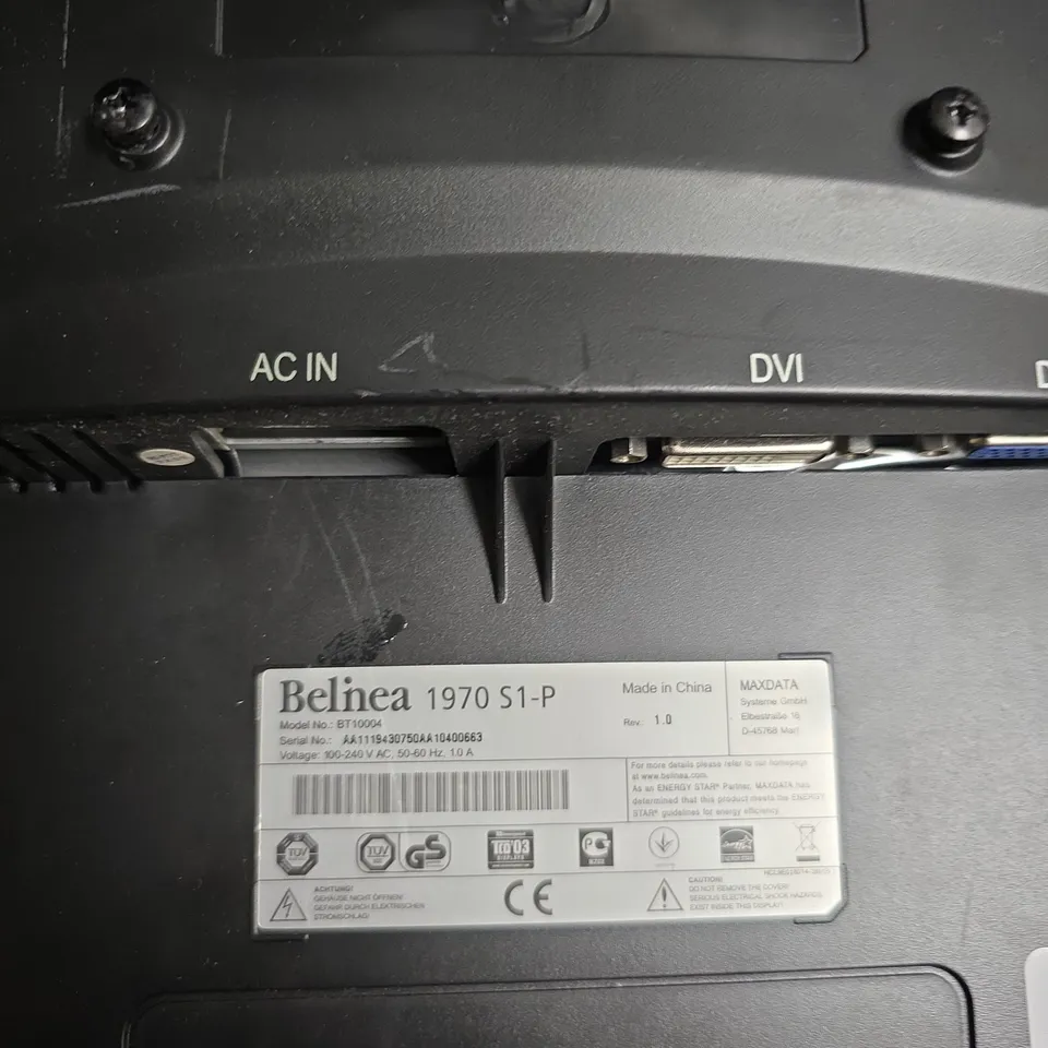 BELINEA 1970 S1-P MONITOR