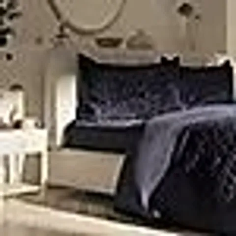 COZEE HOME FLEECE BRAID 4 PIECE DUVET SET
