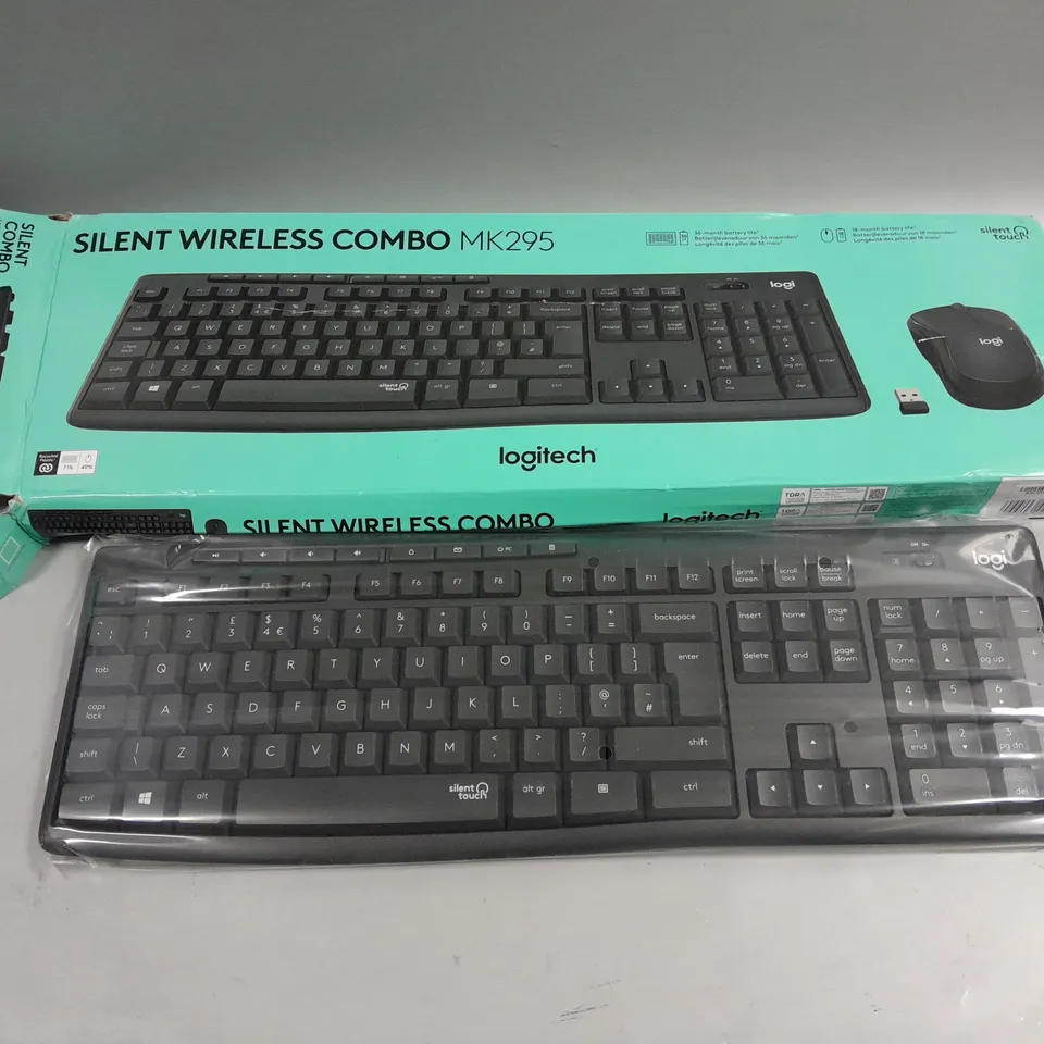 LOGITECH SILENT WIRELESS COMBO MK295