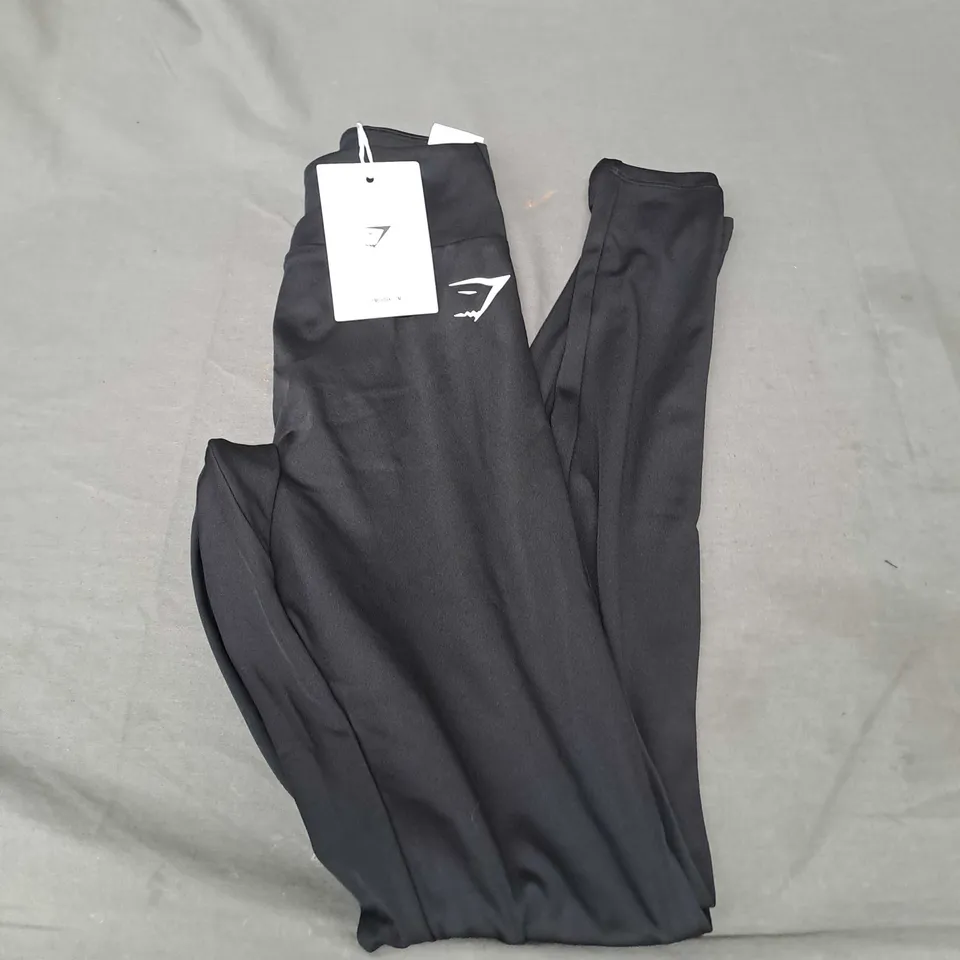 GYMSHARK POWER LEGGINGS IN BLACK SIZE XS
