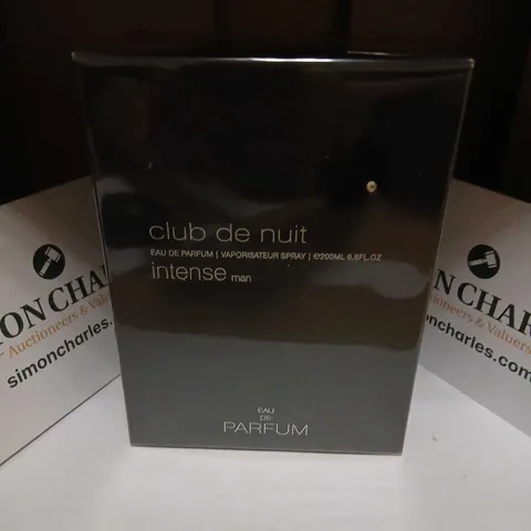 BOXED AND SEALED CLUB DE NUIT EAU DE PARFUM INTENSE MAN 200ML