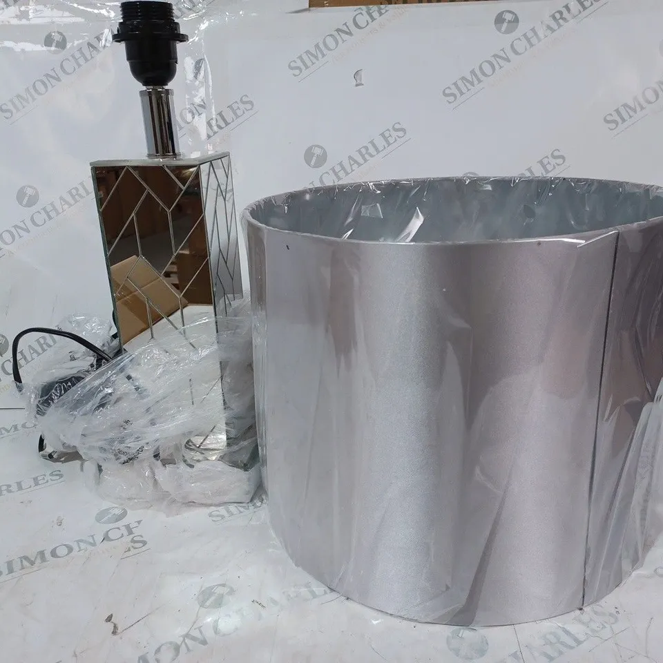 OUTLET JM BY JULIEN MACDONALD MIRRORED PAVED TABLE LAMP