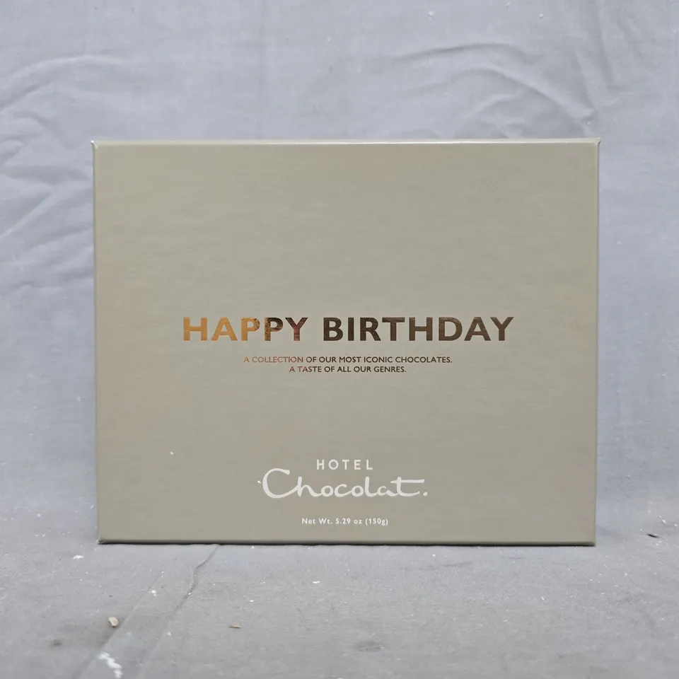HOTEL CHOCOLAT HAPPY BIRTHDAY SIGNATURE CHOCOLATE SET