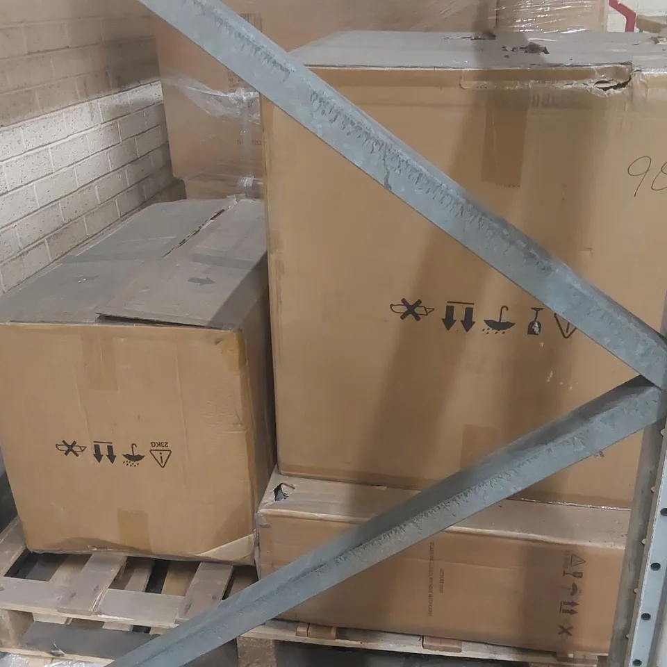 PALLET CONTAINING ASSORTED WOWCHER FURNITURE PARTS