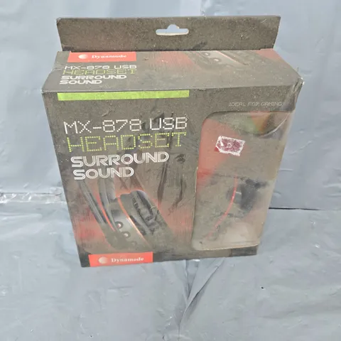 BOXED DYNAMODE MX-878 USB HEADSET 
