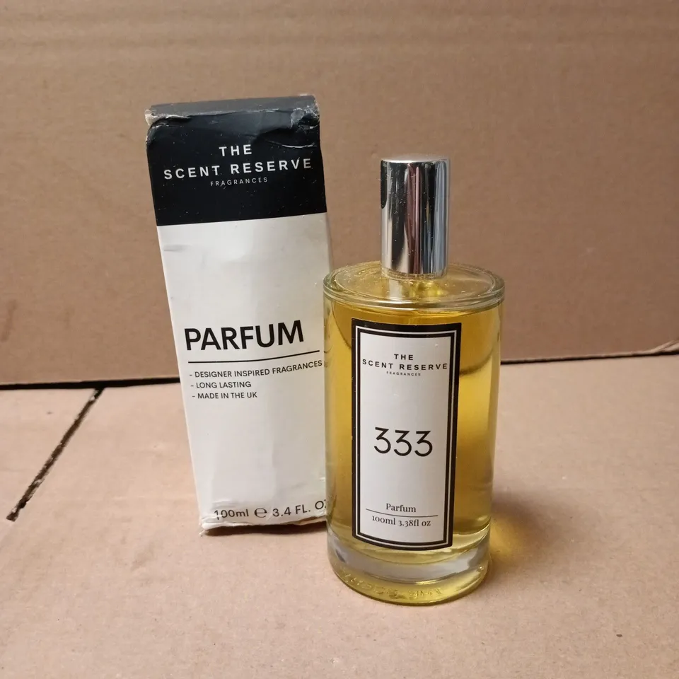 BOXED THE SCENT RESERVE 333 PARFUM - 100ML