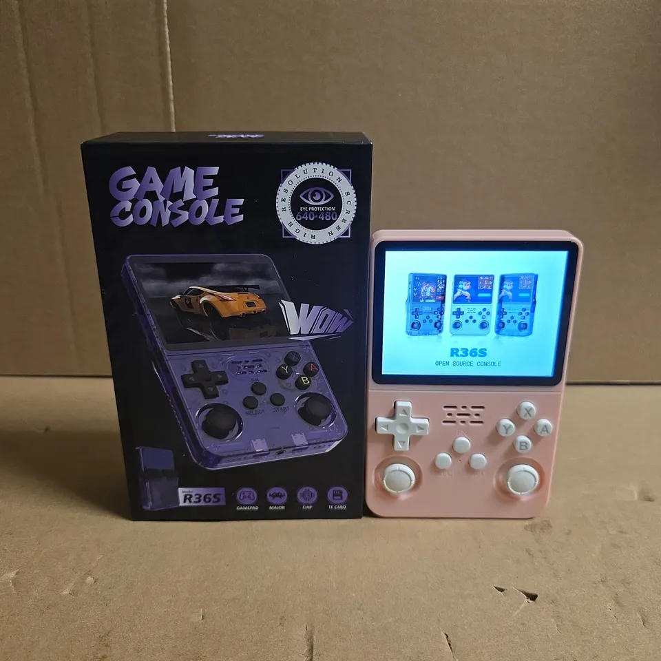 BOXED HANDHELD GAME CONSOLE R36S