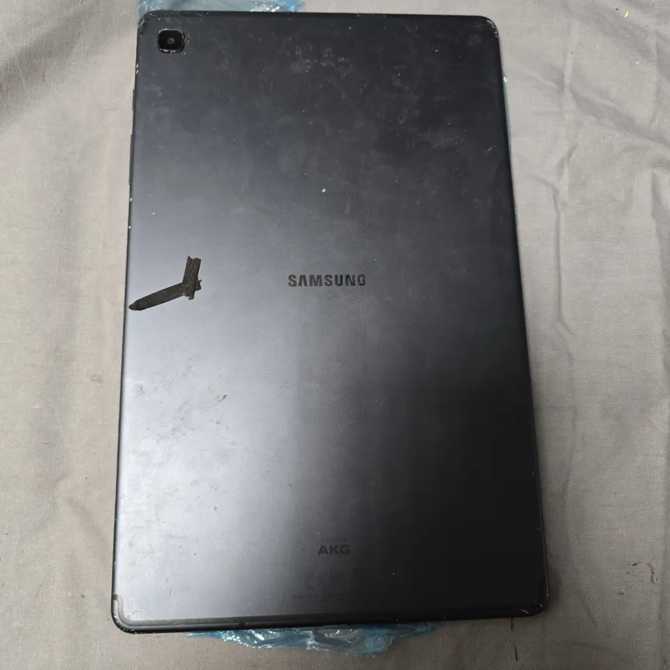 SAMSUNG TABLET – BLACK, REAR CAMERA, AKG BRANDING