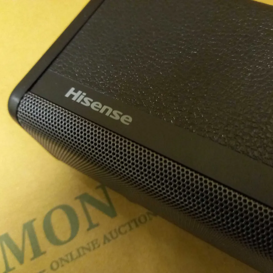 HISENSE BLACK SOUND BAR