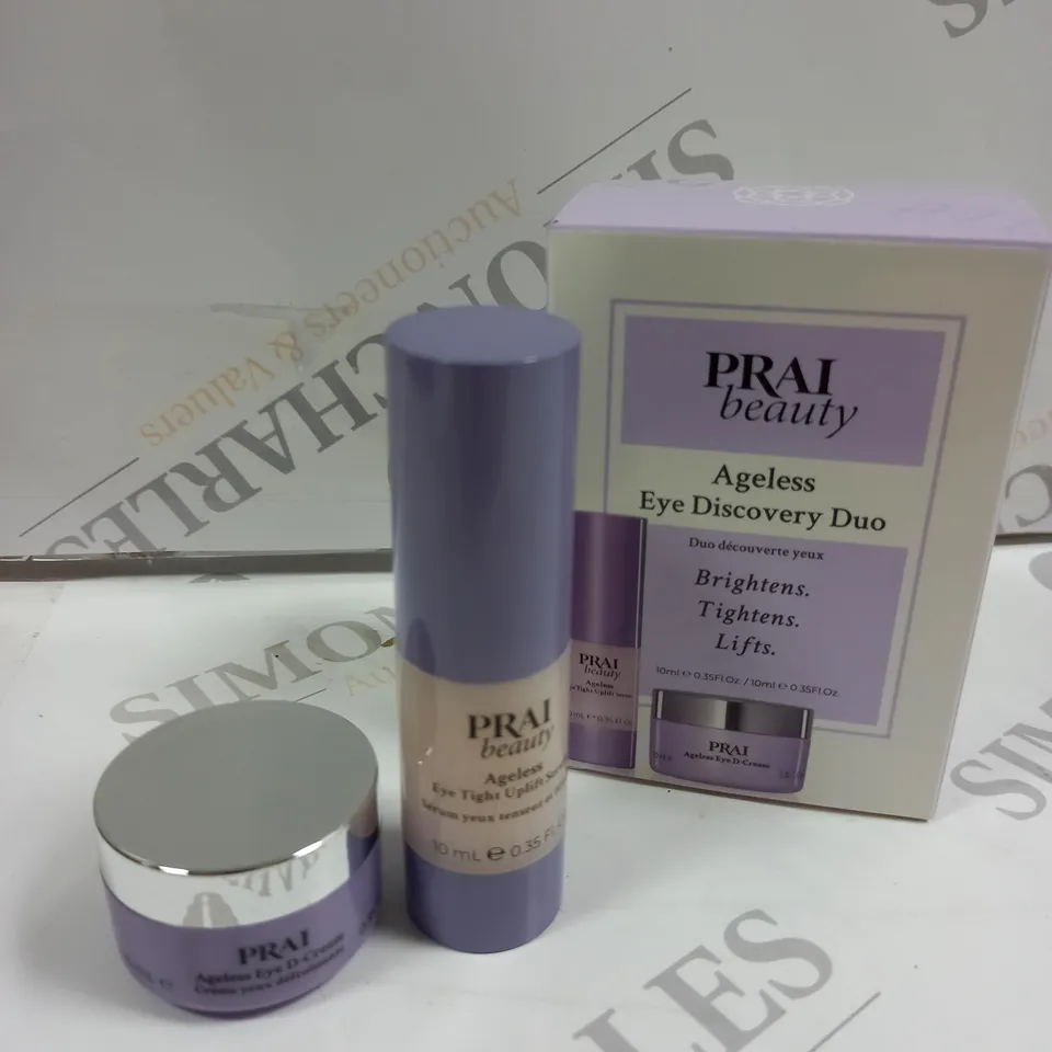 BOXED PRAI BEAUTY AGELESS EYE DISCOVERY DUO