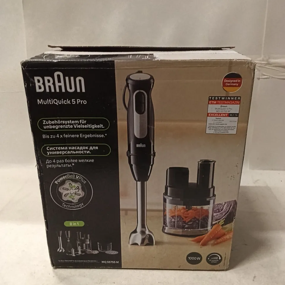 BRAUN HB501BI MULTIQUICK 5 PRO HAND BLENDERS