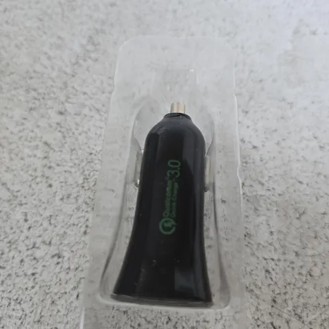 BOX OF APPROXIMATELY 100 X USB IN-CAR CHARGER – 1 PORT FAST CHARGE (QC 3.0)