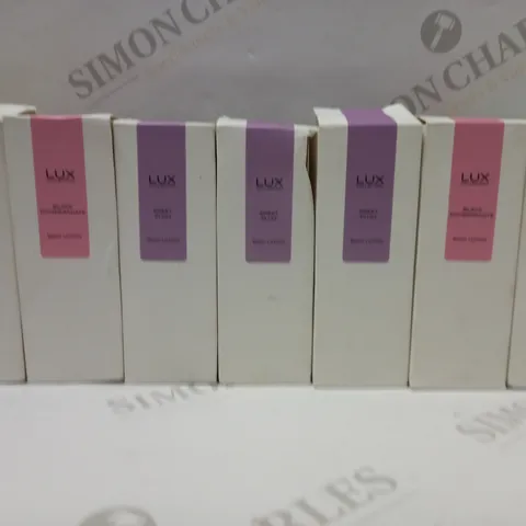 LOT OF APPROX 7 ASSORTED LUX BODY WASHES AND LOTIONS