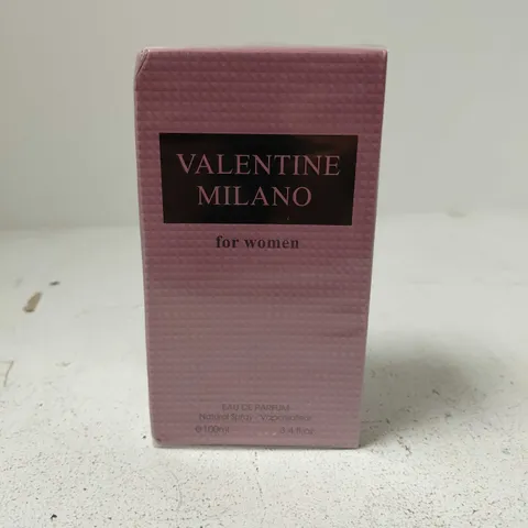 BOXED AND SEALED VALENTINE MILANO FOR WOMEN EAU DE PARFUM 100ML
