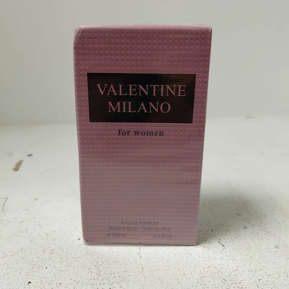 BOXED AND SEALED VALENTINE MILANO FOR WOMEN EAU DE PARFUM 100ML