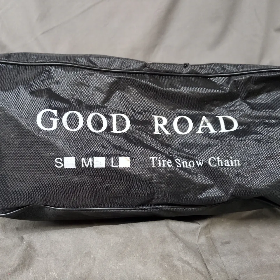 GOOD ROAD TIRE SNOW CHAIN SET – WITH CARRY BAG