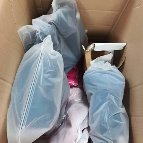 APPROXIMATELY 10 ASSORTED HOUSEHOLD PRODUCTS TO INCLUDE NECK PILLOW, REED DIFFUSER, CLOTHING ETC
