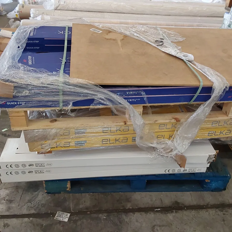 PALLET TO CONTAIN A LARGE QUANTITY OF FLOORING PRODUCTS