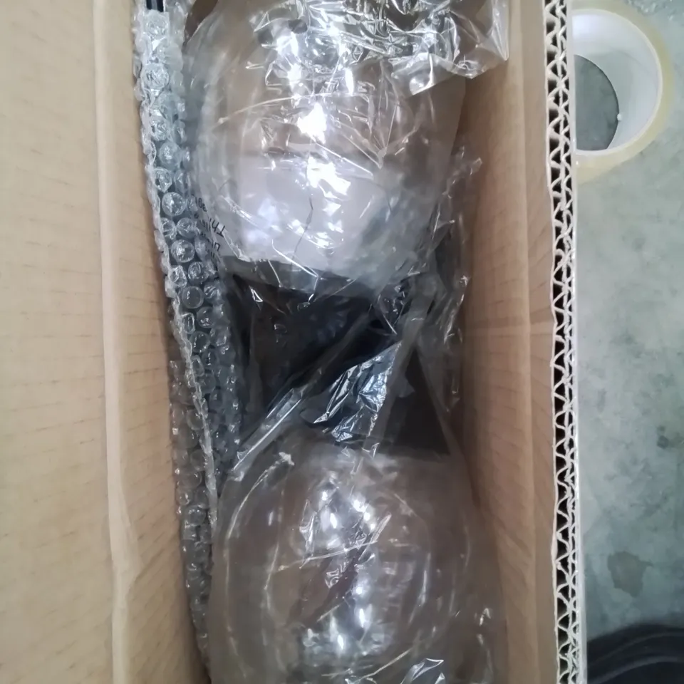 BOXED PAIR OF HOME2GARDEN SOLAR POWERED LED GARDEN LIGHTS