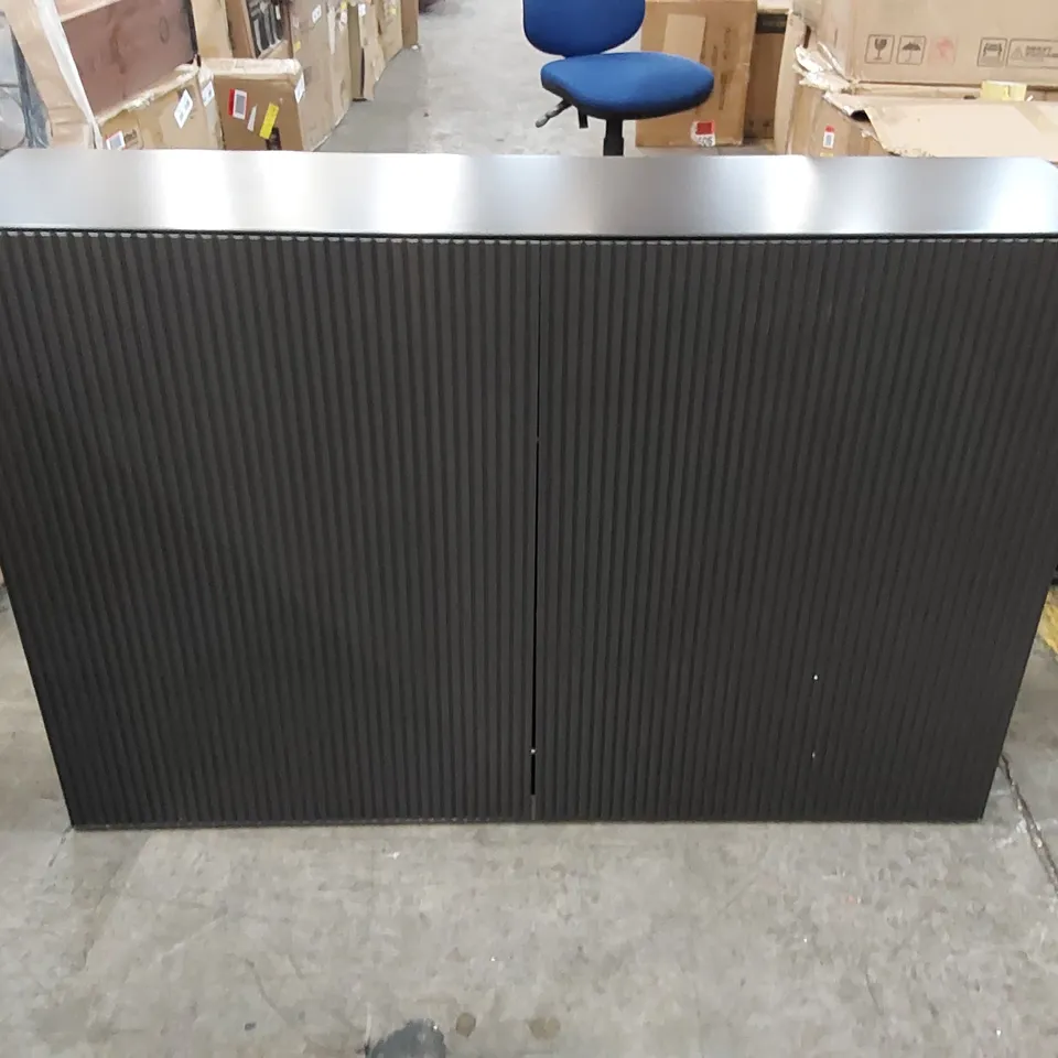 DESIGNER BLACK SIDEBOARD (1 BOX)