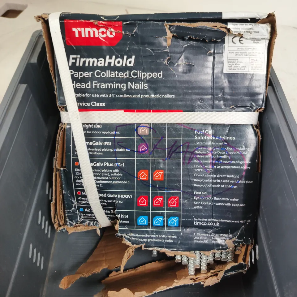 TIMCO FIRMAHOLD PAPER COLLATED CLIPPED HEAD FRAMING NAILS