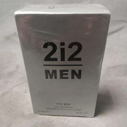 BOXED AND SEALED 2I2 MEN EAU DE PARFUM 60ML